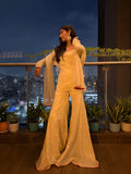 Ivory Festive Kurta Pant & Dupatta Set