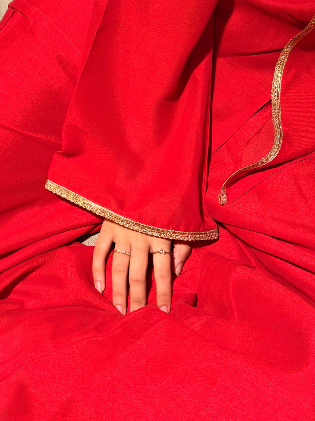 Ruby Angrakha Sharara Set