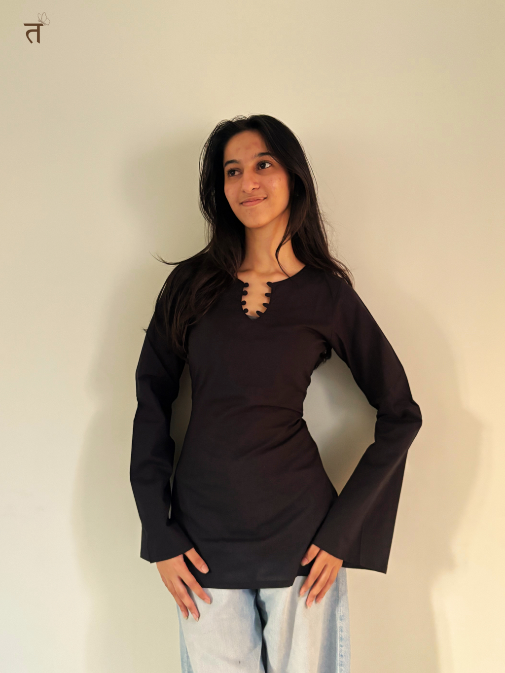 Midnight Verse Short Kurti