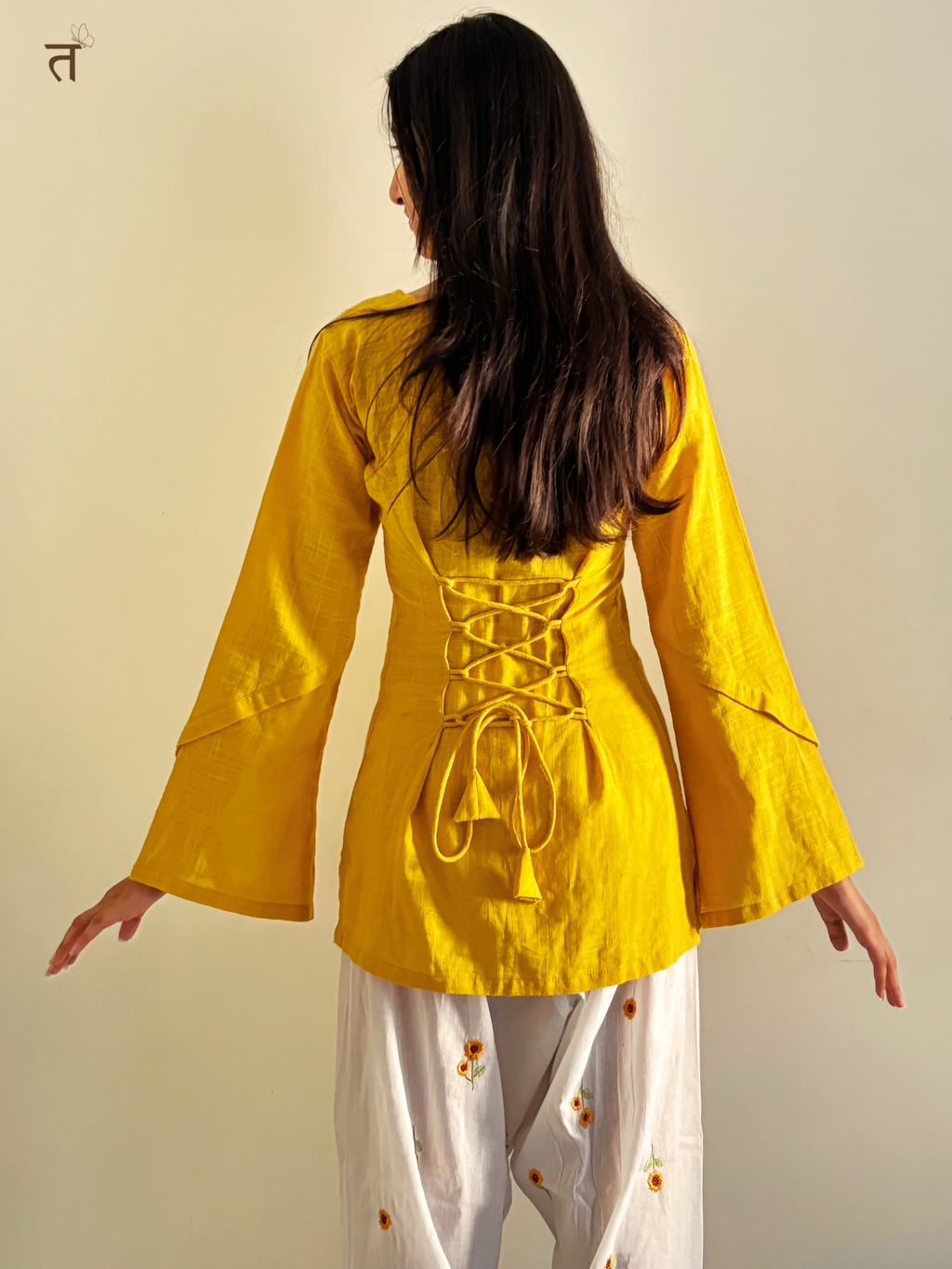 Sunlit Story Short Kurti