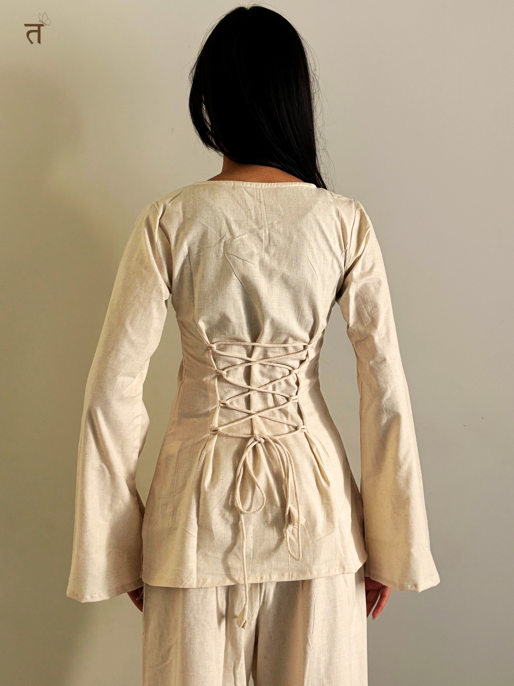 Quiet Bloom Short Kurti