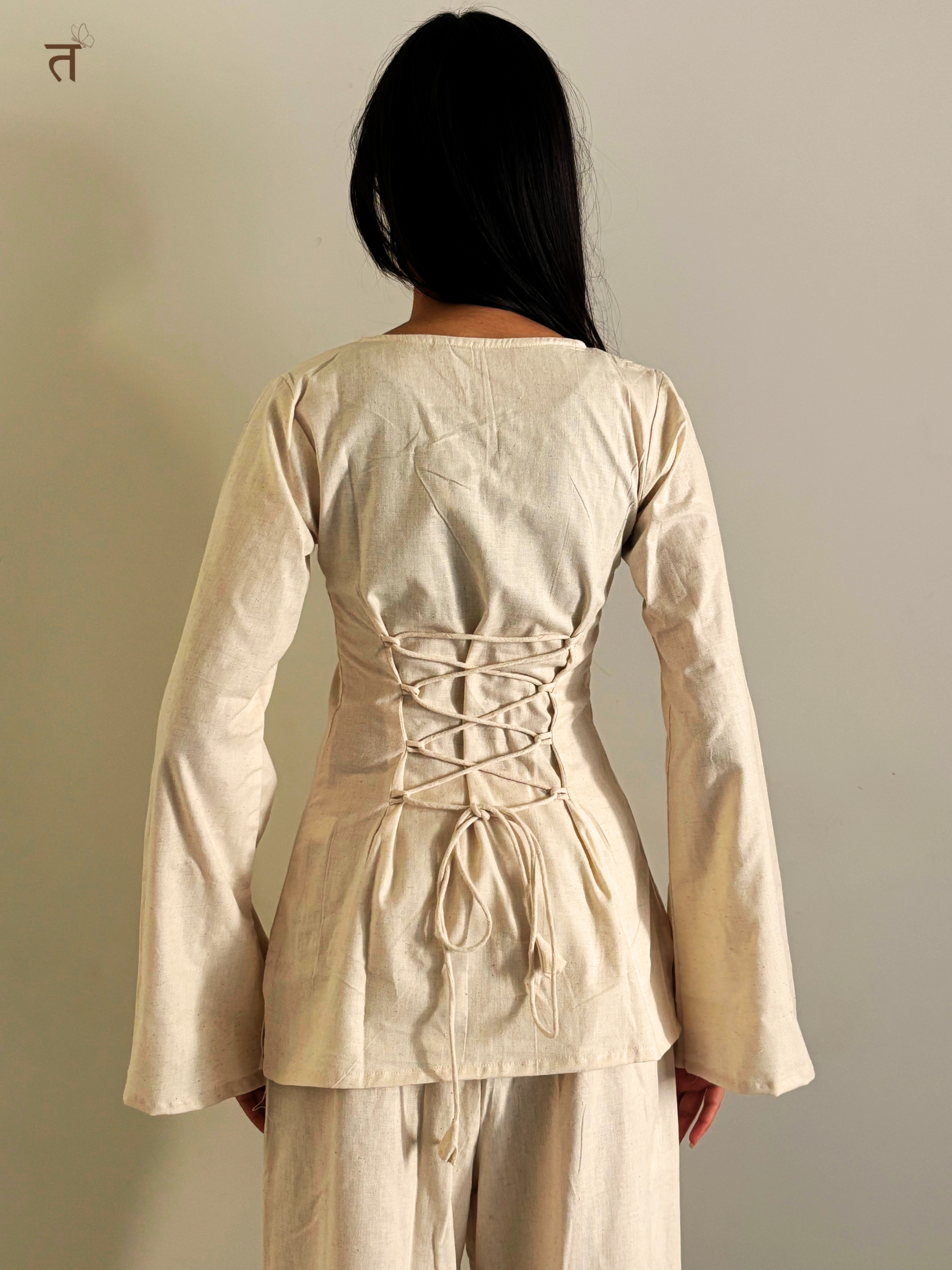 Quiet Bloom Short Kurti