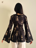 Midnight Muse Short Kurti