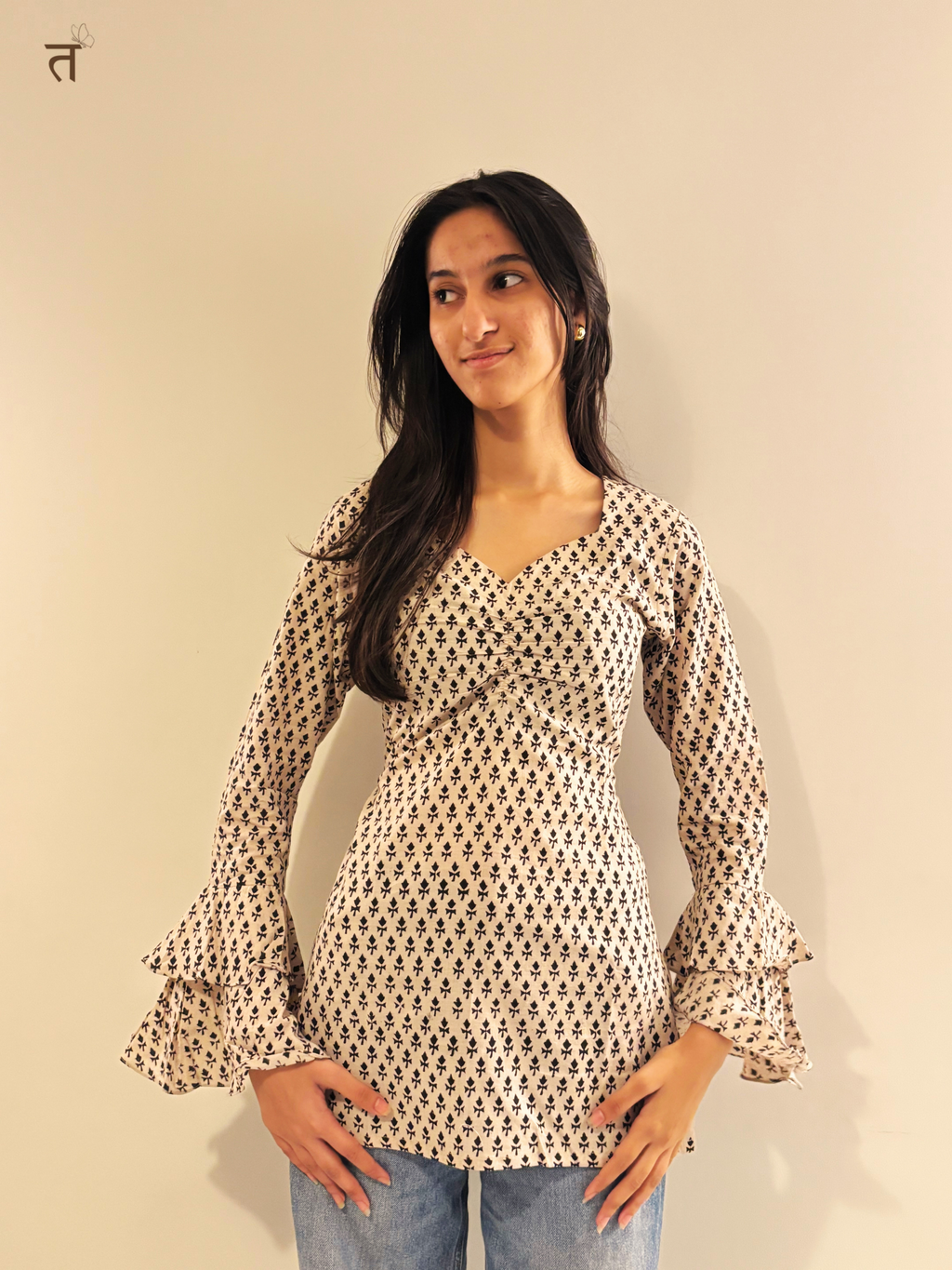 Pearl Bloom Kurti