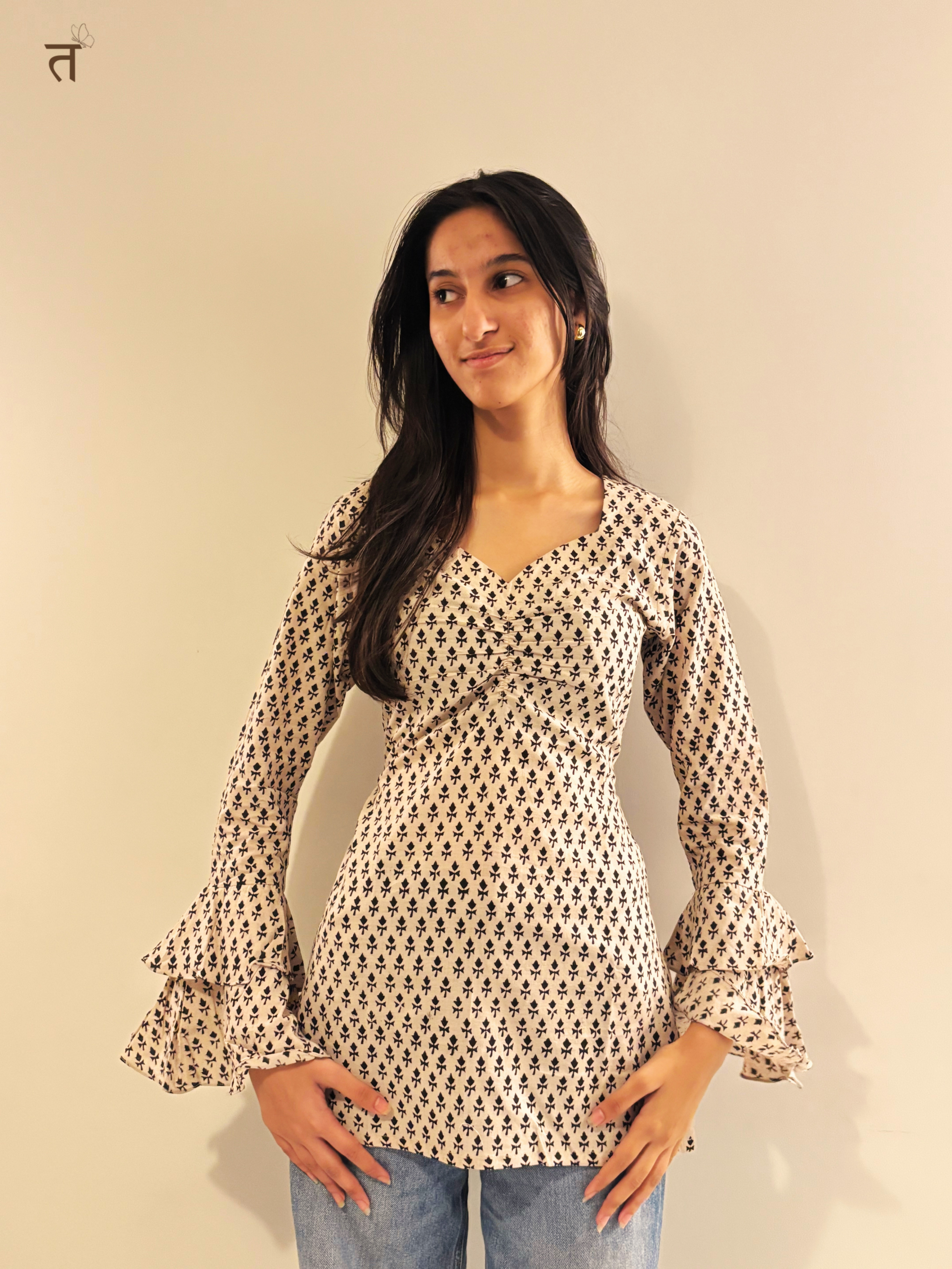 Pearl Bloom Kurti