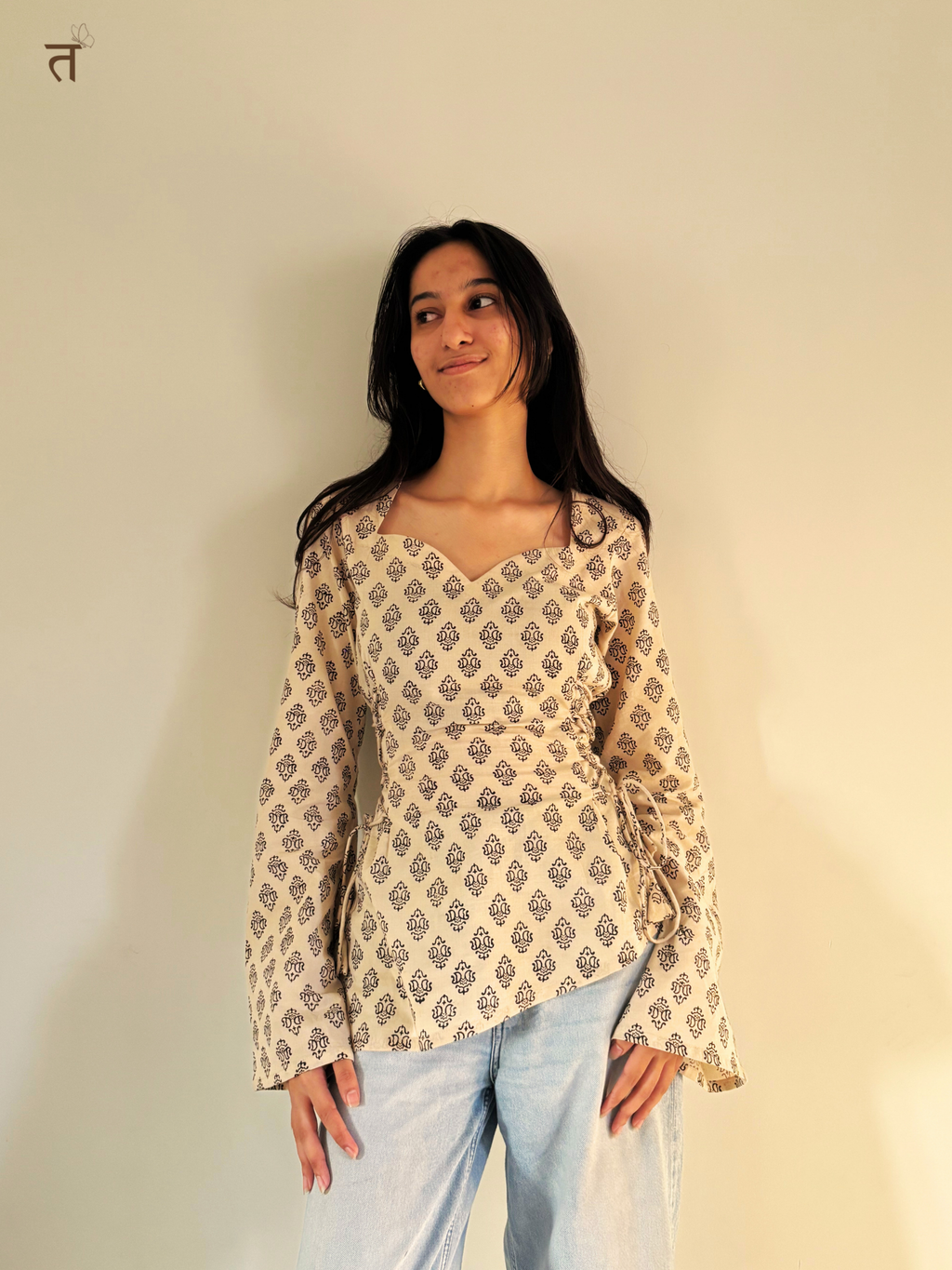 The Ivory Lyric Short Kurti