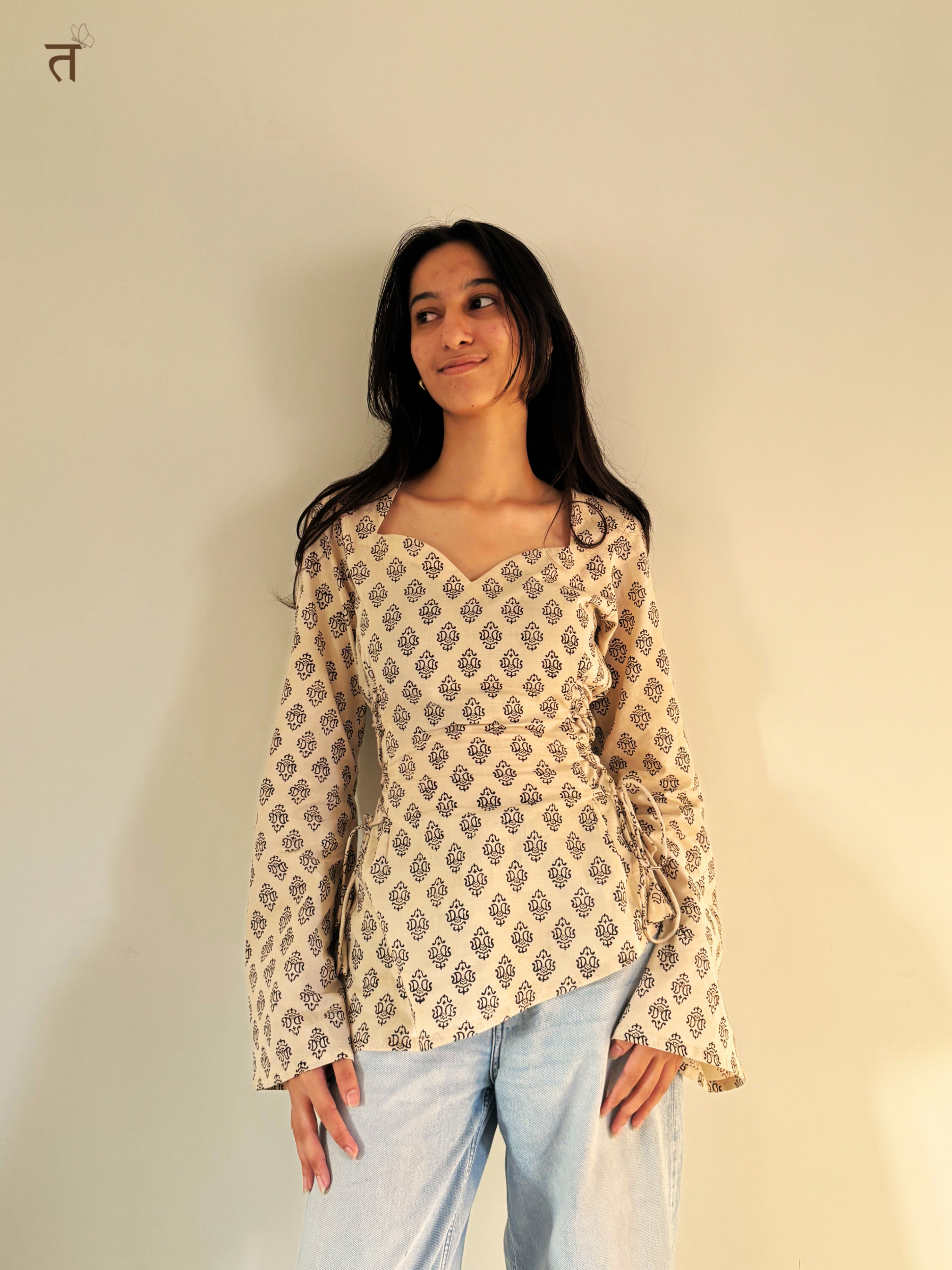The Ivory Lyric Short Kurti
