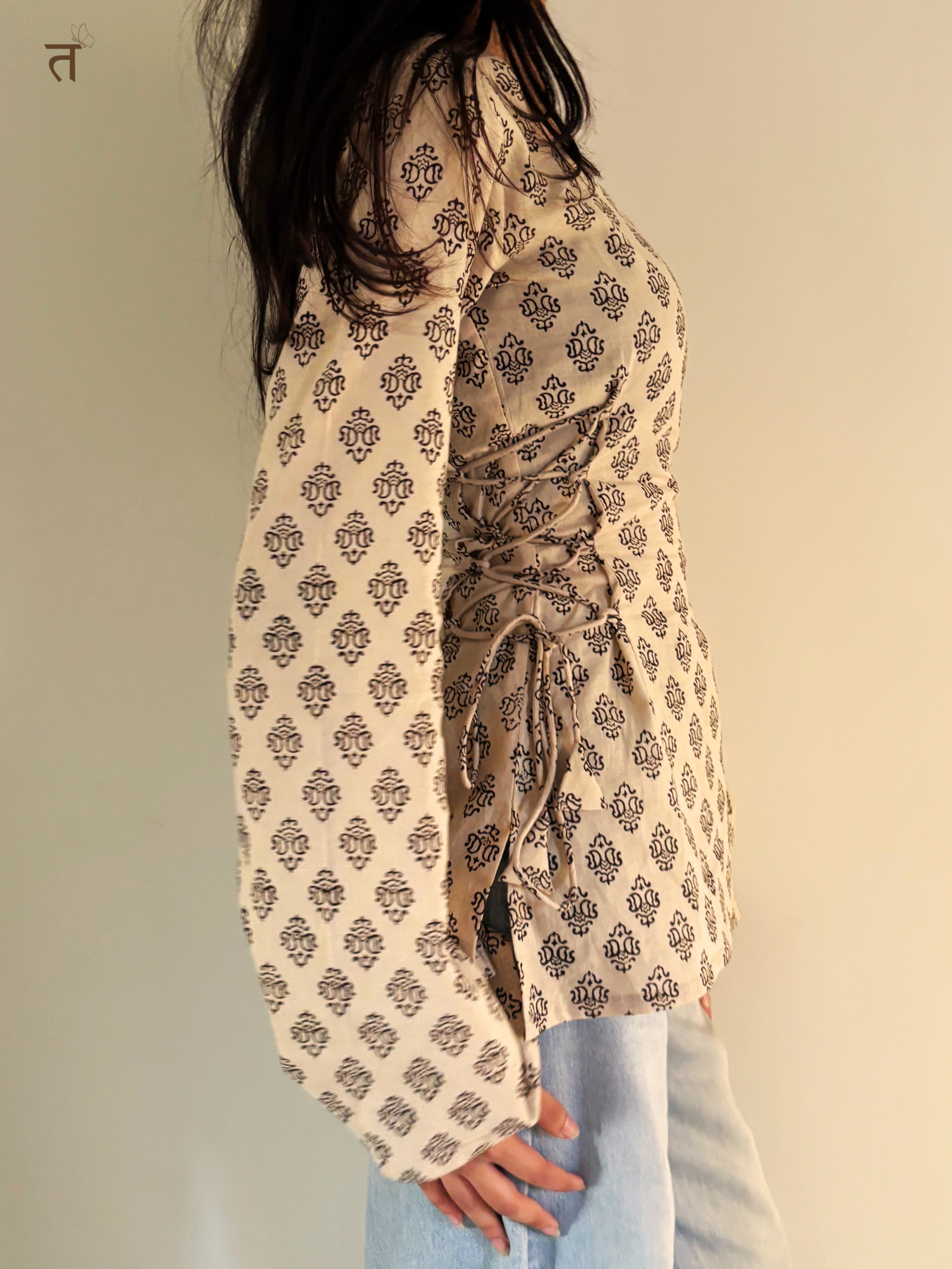 The Ivory Lyric Short Kurti