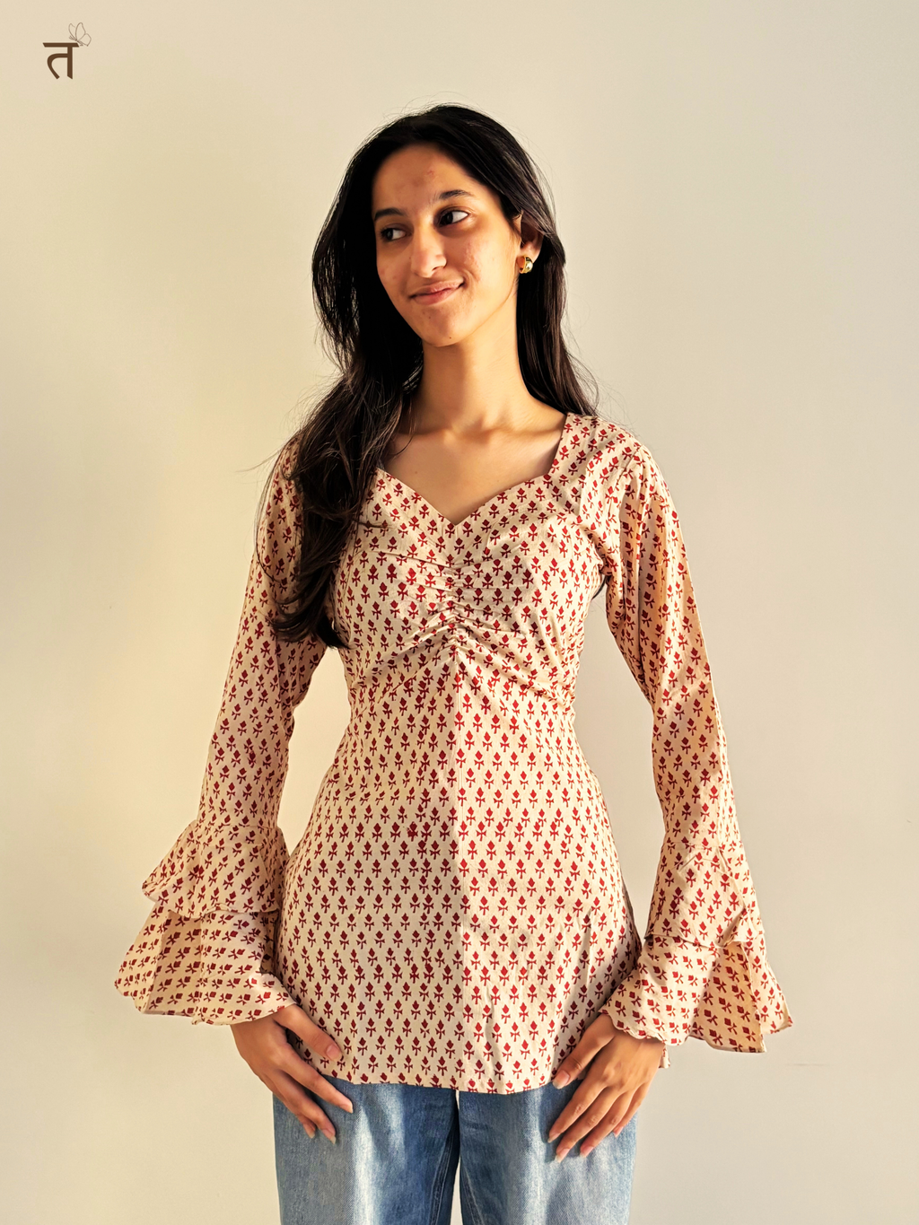 Ruby Bloom Kurti