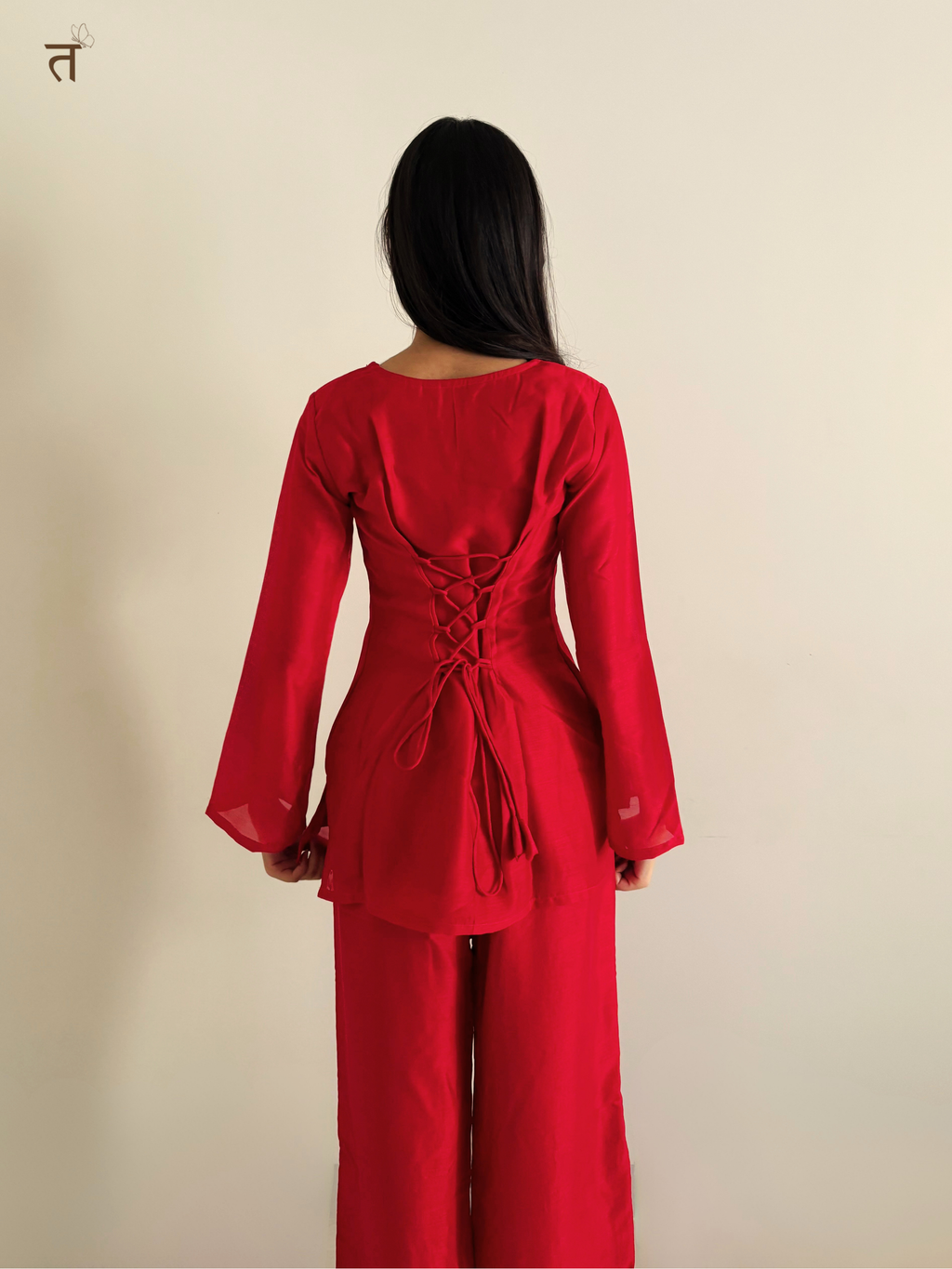 Scarlet Bloom Co-ord Set